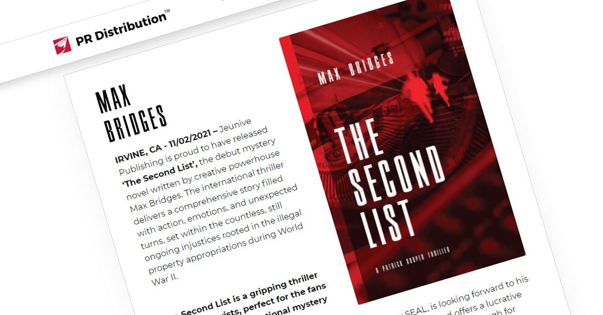 The Second List Press Release